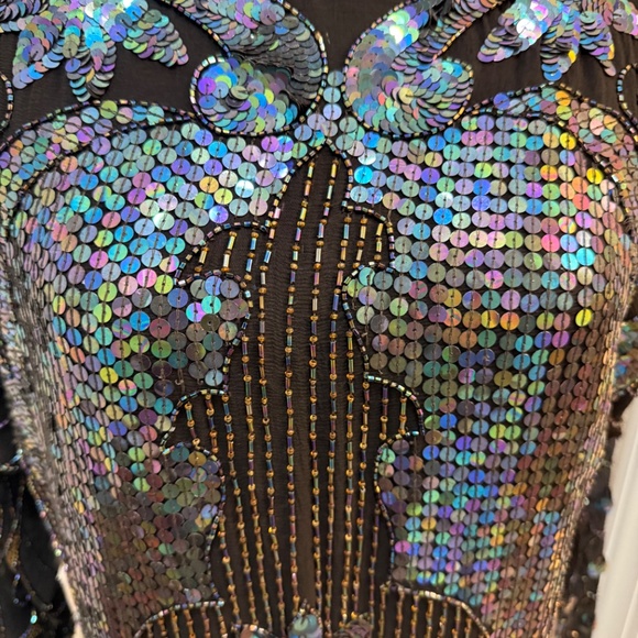 Vintage 80’s Metamorphosis 100% Silk Top – Size M – Made in India - Picture 2 of 8